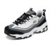 Skechers DLITES Anti-Slip Wear-Resistant Low-Top Chunky Sneakers Women's White Black Черно-белый, 37