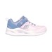 Skechers Anti-Slip Wear-Resistant Kids Lifestyle Shoes Pink Blue Children Aged 3-7 Years Old Pink Blue, 31
