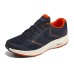 Skechers Go Run Consistent Running Shoes Men Low Top Marine Blue/Orange 43.5