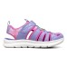 Skechers Slip Resistant, Abrasion Resistant, Breathable Children's Sandals Fuchsia Color Teenagers 37