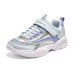 Skechers Kids Unicorn Storm Slip-Resistant Cushioning Wear-Resistant Low-Top Kids' Running Shoes Blue Purple Teenagers 35