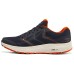 Skechers Go Run Consistent Running Shoes Men Low Top Marine Blue/Orange 43.5