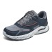 Skechers Durable Breathable Low-Top Casual Shoes Men's Blue Gray Blue Gray, 41