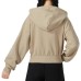 Skechers Jacket Women's Beige Brown Beige Brown/01GA, L