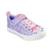 Little Girls’ Twinkle Toes: Twinkle Sparks - Ombre Flutter Stay-Put Light-Up Casual Sneakers from Finish Line Lavendar Multi, 1.5