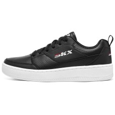 Skechers Sport Court 92 Anti Slip Wear Resistant Low Top Skateboard Shoes Men's Black White Черно-белый, 40