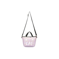 Skechers LeSportsac Collaboration Fabric Dumpling Bag, Shoulder Bag, Crossbody Bag Regular Unisex Multicolor Разноцветный