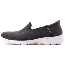 Skechers Go Walk 6 Hands Free Slip-Ins Cushioned Slip-Resistant Low-Top Casual Shoes Women's Gray Серый, 36