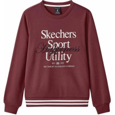 Skechers Sports Alliance Series Sweatshirt Women's Truffle Brown Truffle Brown, S/155