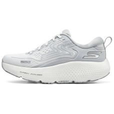 Skechers Arch Fit Durable Breathable Low-Top Casual Shoes Women's Silver White Silver White, 36
