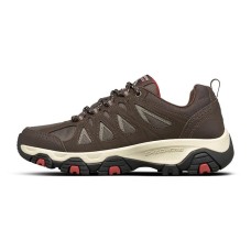 Skechers Anti-Slip And Wear-Resistant Breathable Low-Top Chunky Sneakers Men's Коричневый, 41.5