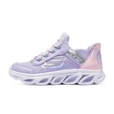Skechers Hands Free Slip Ins Anti Slip Wear Resistant Low Top Kids Lifestyle Shoes Purple Pink Teenagers Розовый, 32