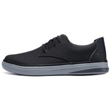 Skechers Slip Resistant, Abrasion Resistant, Breathable Low Top Casual Shoes Men's Black Черный, 41