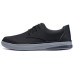 Skechers Slip Resistant, Abrasion Resistant, Breathable Low Top Casual Shoes Men's Black Черный, 41
