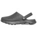 Skechers Go Walk 5 Rubber Sole Odor-Resistant Slip-Resistant Wrap-toe Slippers Men's Black 42