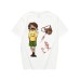Skechers Drop Shoulder Sleeve T-Shirt Unisex White Белый, L