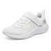 Skechers Girls Cushioning, Wear Resistant Low Top Kids' Running Shoes White Kids' Белый, 27.5