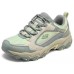 Skechers OUTDOOR Anti-Slip Wear-Resistant Low-Top Trekking Shoes Women's Green Зеленый, 38.5