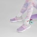 Skechers Girls Cushioning Low Top Kids' Running Shoes Gray Purple Teenagers Серый с фиолетовым, 35