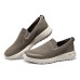 Skechers GO WALK Ma Cushioned Slip Resistant Low Top Casual Shoes Men's Brown 39.5