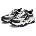 Skechers Stamina V2 1.0 Cushioning Anti-Slip And Wear-Resistant Low-Top Chunky Sneakers Women's Black White 37