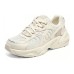 Skechers DLITES Chunky Sneakers Women's Low-Top Natural 36.5