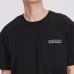 Skechers T Shirt Unisex Carbon Black Carbon Black 0018, S