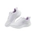 Skechers Go Run Lite Cushioning Low-Top Casual Running Shoes Women's White Purple Белый Фиолетовый, 35.5