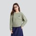 Skechers Sweatshirt Unisex Army Green Зеленый, XS