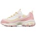 Skechers D'Lites 1.0 Sneakers Pink/Yellow Women's 36
