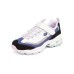 Skechers Low Top Kids Lifestyle Shoes White Blue Pink Teenagers 35