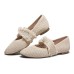 Skechers CLEO SNIP Snip Anti-Slip Wear-Resistant Low-Top Casual Shoes Women's Beige 38
