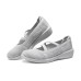 Skechers Anti Slip Wear Resistant Low Top Casual Shoes Women's Light Gray Серый, 37