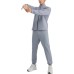 Skechers Knitted Long Pants Knitted Sweatpants Men's Trade Wind Gray Trade Wind Gray/02N6, S