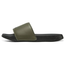 Skechers Side Lines Rubber Sole Slide Slippers Men's Olive Green 39.5