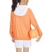 Skechers Jackets Coats Coral Orange Kids' кораллово-оранжевый, 140