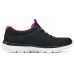 Skechers Summits Cushioning Breathable Low-Top Casual Shoes Women's Black Red Красно-черный, 38.5