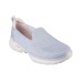 Skechers Go Walk 6 Slip In Fabulous View 'Light Grey Pink' Women's 38