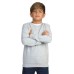 Boys Sueded Fleece Crewneck Pullover Серый, S