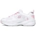 Skechers D'Lites Campus Leisure Chunky Shoes White/Pink Women's 35