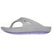 Skechers ON THE GO Odor Resistant Slip Resistant Flip Flops Women's Gray Purple Серый с фиолетовым, 36