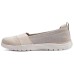 Skechers On The GO Fle Anti Slip And Wear Resistant Breathable Low Top Casual Shoes Women's Beige Бежевый, 38