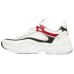 Skechers D'LITES AIRY 3.0 Cushioning, Wear Resistant Low Top Casual Shoes Men's Белый Черный Красный, 42