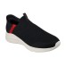 Skechers Ultra Flex 3.0 Cushioning Low-Top Casual Shoes Men's Black Red 41