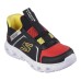 Skechers Wear-Resistant Slip-Resistant Kids Lifestyle Shoes Black Red Kids' Красно-черный, 35