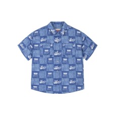 Levis Grade School Shirts Голубой, S