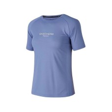 Skechers T-Shirt Women's Deep Lavender Сиреневый, 2XL