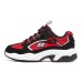 Skechers Slip-Resistant Cushioning Abrasion-Resistant Kids Lifestyle Shoes Black Red Teenagers 32