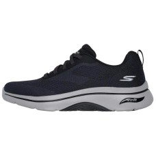 Skechers GO Walk Arch Fit 2.0 Anti Slip Wear Resistant Low Top Casual Shoes Men's Black Черный, D-Width, 42.5