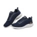 Skechers Bounder Cushioned Anti Slip Wear Resistant Breathable Lightweight Low Top Casual Shoes Men's Blue Orange 41